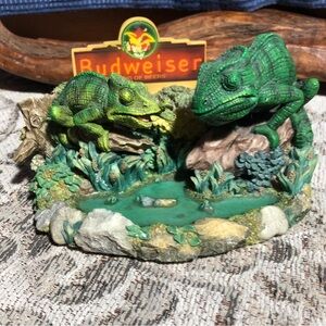 Budweiser Beer Lizards Louie & Frank Figurine 1998